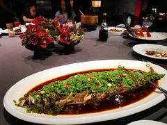 椒麻白水鱼-上海滩餐厅(BFC外滩金融中心店)