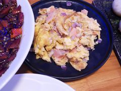 三文鱼炒鸡蛋-hallch好吃餐厅(奥体中心店)