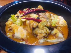 黑松露牛肝菌焖牛蛙-云海肴·云南小炒·汽锅鸡(天津国金汇店)