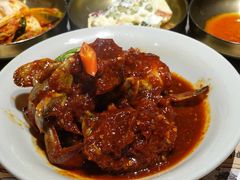 -草家酱蟹炭火烤肉店(珲春南路一店)
