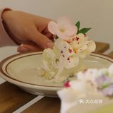520赏味限定|玫瑰荔枝奶油蛋糕🍧