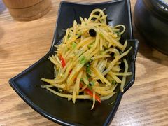 酸辣土豆丝-隆门客栈·西北小吃手工面(丰盛町商业步行街店)