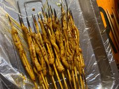 烤鸭肠-勃利地摊·勃立小串烧烤