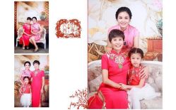 -时光纪亲子全家福照相馆(静安店母女写真父母纪念照)