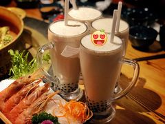 大红袍珍珠奶茶-湊湊火锅·茶憩(磐基中心店)