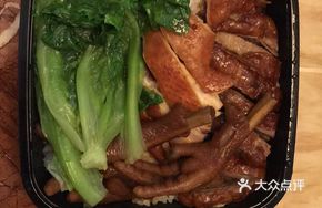 Roast Goose and Soy Sauce Chicken Rice Combo