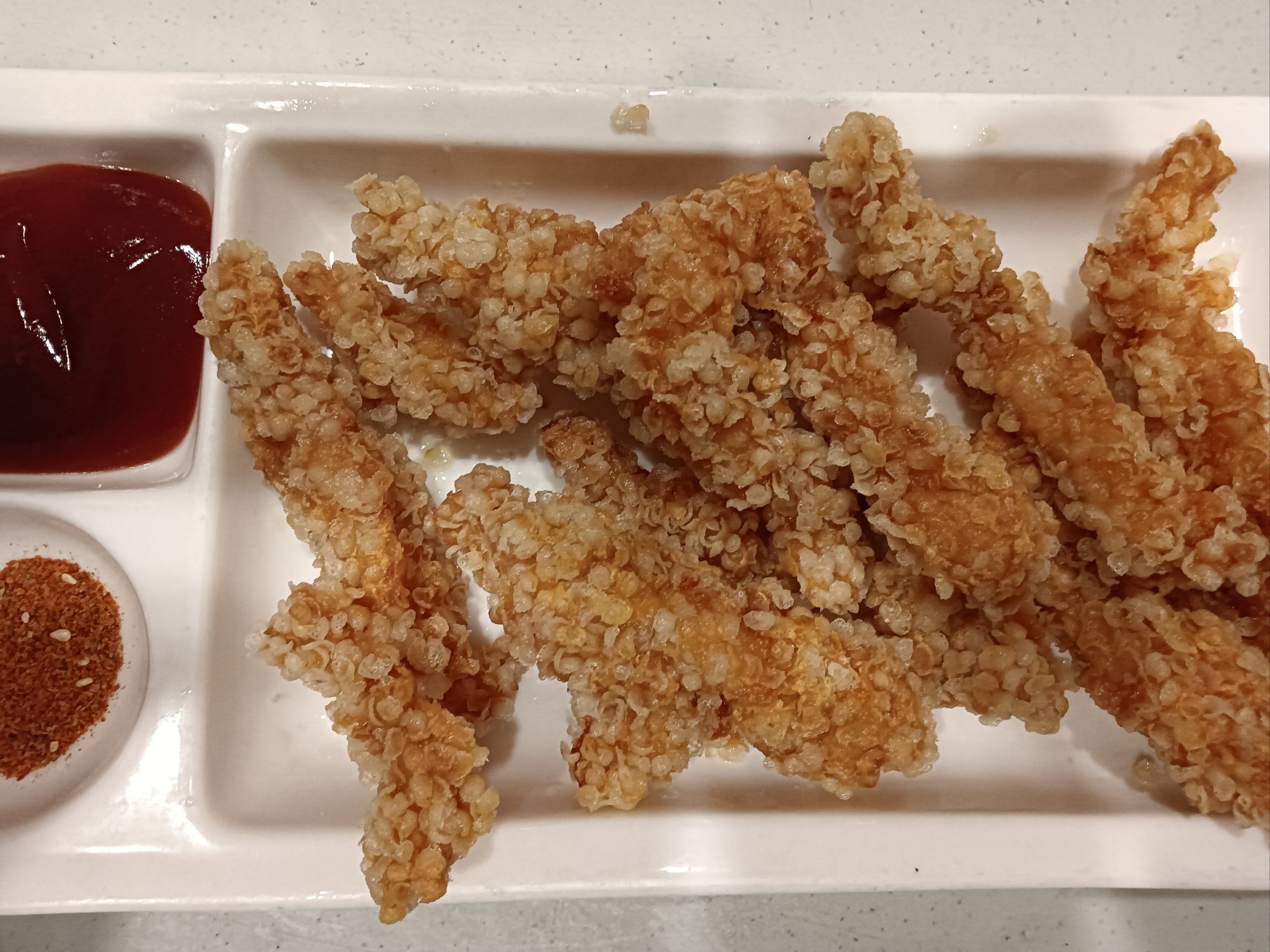 雪花鸡柳,口感香脆,深受小朋友喜欢的一道菜