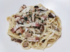 意式奶油培根蘑菇意大利面-娜娜家·Nana's restaurant(国金汇店)