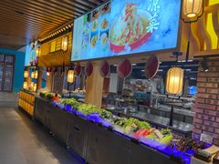 自助取餐区-食家鸽园