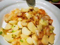 马蹄炒虾仁-大鸭梨烤鸭(车站路店)