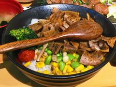 炙烤猪五花套餐-本格丼·炭火烤肉饭(大悦路成都大悦城店)