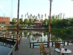 外面喝茶的地方-渔堂公园餐厅·本帮菜(乐园路店)