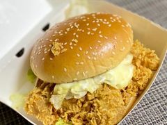 劲脆鸡腿汉堡-肯德基(盘龙奥莱店)