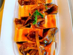 榨菜豆腐蒸爽肉-利苑酒家(金宝店)