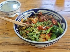 -长青菠菜面·烧烤