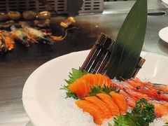 三文鱼刺身-大渔铁板烧(通州万达店)