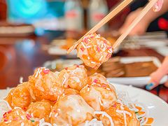芥辣虾球-義聚德·清真铜锅涮羊肉·烧烤(河东店)