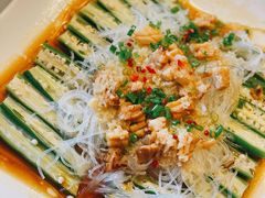 蒜蓉海味蒸秋葵-真爱中国餐馆·年华店(朱雀大街店)