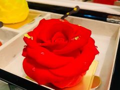 玫瑰芝士蛋糕-深圳温德姆至尊酒店·大堂吧·户外花园