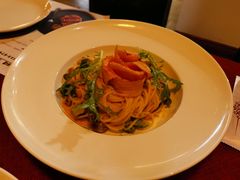 烟熏鲑鱼佐海胆意大利面-Bistro181 (大渔湾店)