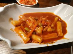 辣白菜炒年糕-汉米达特色料理餐厅(郴州友阿国际广场店)
