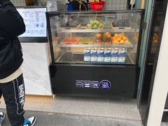 面包甜点陈列柜-茶百道(春熙路银石广场店)
