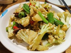 干锅有机花菜-胖老汉椒麻鸡清真新疆菜(西御街店)