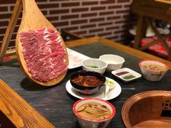 手切羊小腿-南门四季铜锅涮肉(左家庄店)