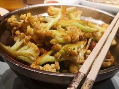 有机花菜锅-吴越荣记苏州菜·松鼠桂鱼(月光码头店)