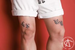 腿部-AC TATTOO 纹身