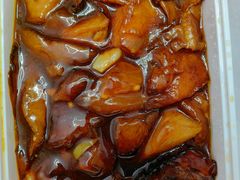 铁板肉沫酱香茄子-二姐家三个拿手菜·北塘海鲜·大馅锅贴王(成林道店)