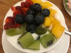 蓝莓鲜果酸奶-花舍·新派粤菜·西餐·下午茶(亚运村·鸟巢店)