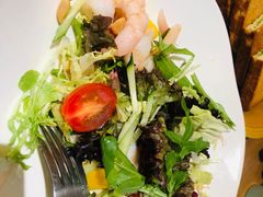 鲜柚芒果沙拉佐冰花酸梅酱-HELLO 27 意面·沙拉·帕尼尼