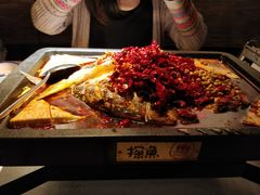 -探鱼·鲜青椒爽麻烤鱼(广州南沙万达广场店)