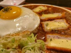 微辣芝士猪排海鲜咖喱饭-金龙咖喱