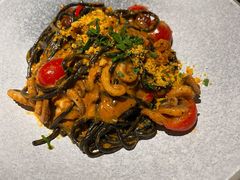 辣味蟹黄墨鱼面-农畉LONFOOD(福田星河COCOPark店)