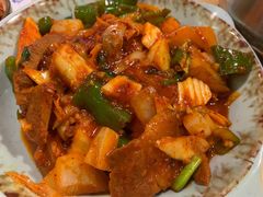 泡菜炒五花肉-쌍화점 霜花店·朝鲜族料理(徐家汇店)