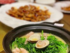 上汤煮春菜苗-79号渔船海鲜饭店(华强北店)