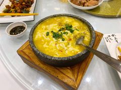 石窝鹅肝烩山水豆腐-君海悦酒楼