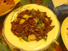 溜肝尖-闯关东东北农家菜(崂山石老人店)