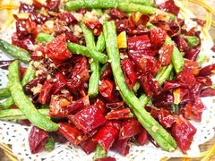 干煸四季豆-老苏州大客堂·苏帮菜·松鼠桂鱼·苏州传统小吃(观前街人民商场店)