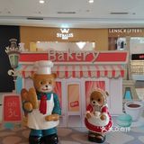 来奥园广场看泰迪熊了！