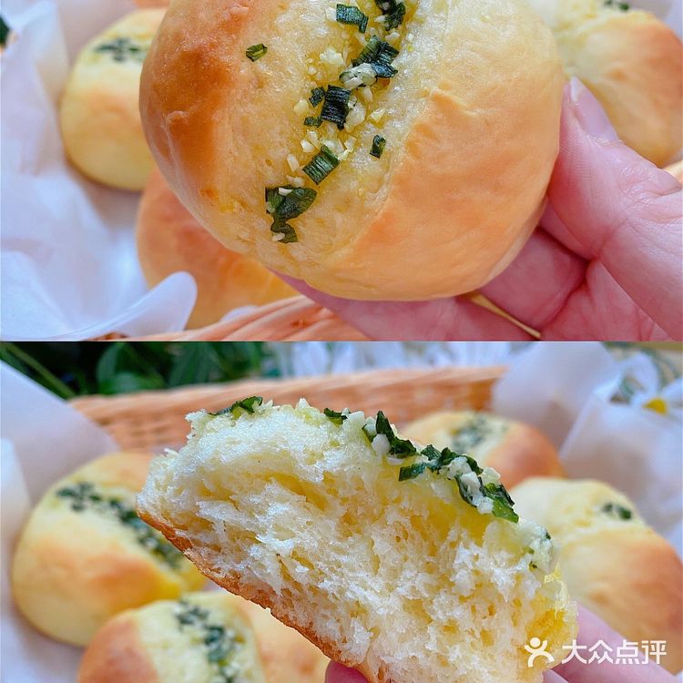 ✅蒜香浓郁❗️松软无比的法式蒜香面包❗️