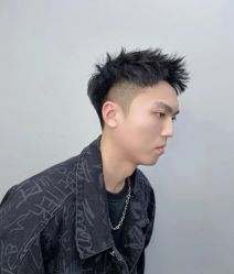 -海文先生国潮烫染男士理发馆