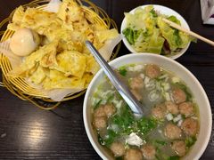 大碗丸子汤+烙饼-何胖子丸子汤(南海街店)