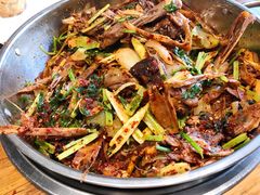 主打的干锅鸭头-安诚居干锅鸭头(八角店)