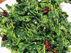 炝拌灰灰菜-老兰家传统烧烤炒菜泡馍(小南门店)