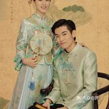 只有拍了工笔画婚纱照,才知道自己能有多美🌼