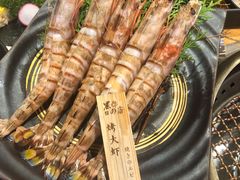 烤大虾-黑牛の店·和牛烧肉(合生汇店)