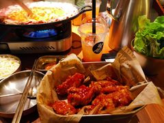 炸鸡双拼-春熙台韩国料理·章鱼肥牛(西丽店)